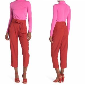 Madewell Drapey Paperbag Waist Pants size 10